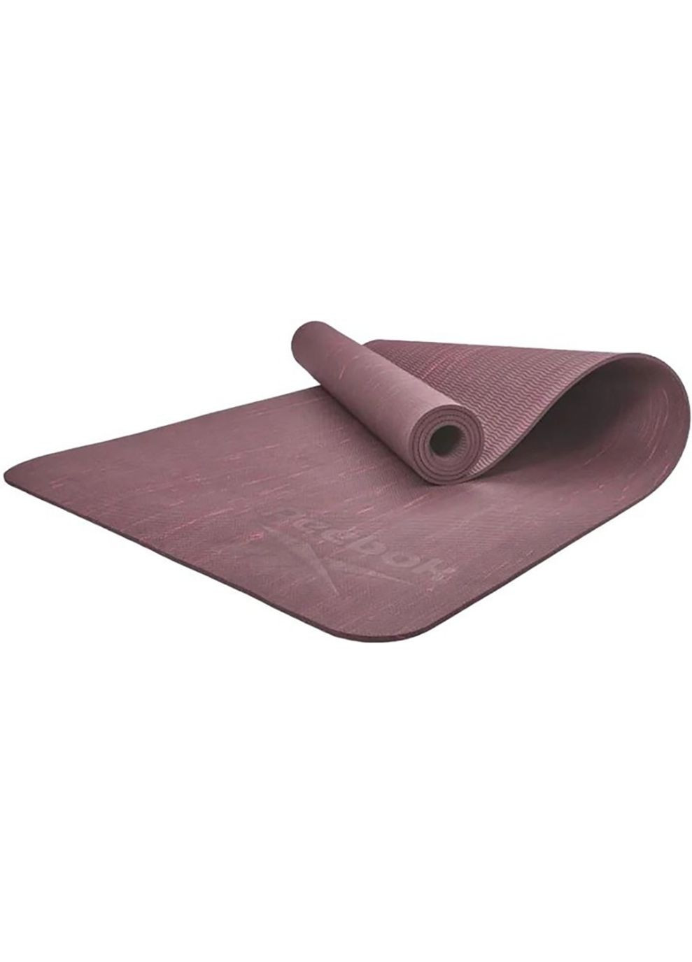 Двосторонній килимок для йоги Camo Yoga Mat червоний Reebok (268743498)