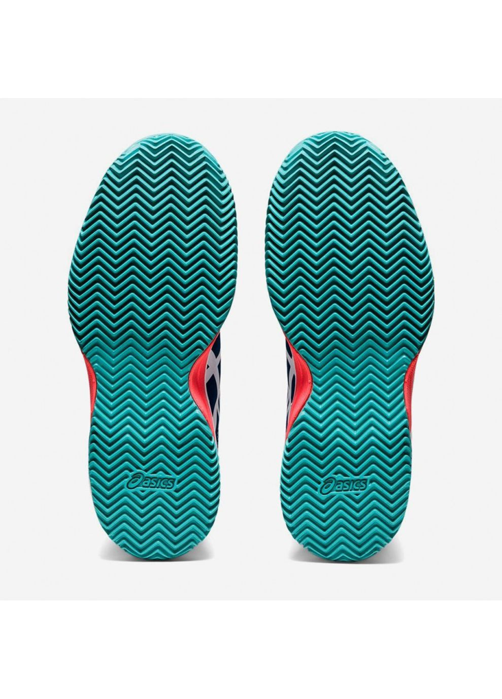 Цветные демисезонные кроссовки для мальчиков gel-resolution 8 clay gs light indigo/clear blue Asics