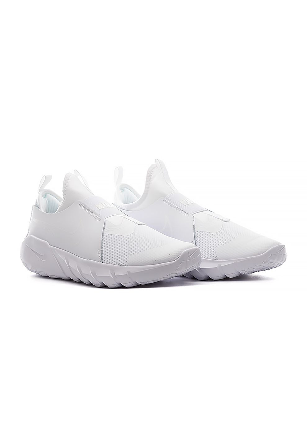 Белые демисезонные детские кроссовки flex runner 2 белый Nike