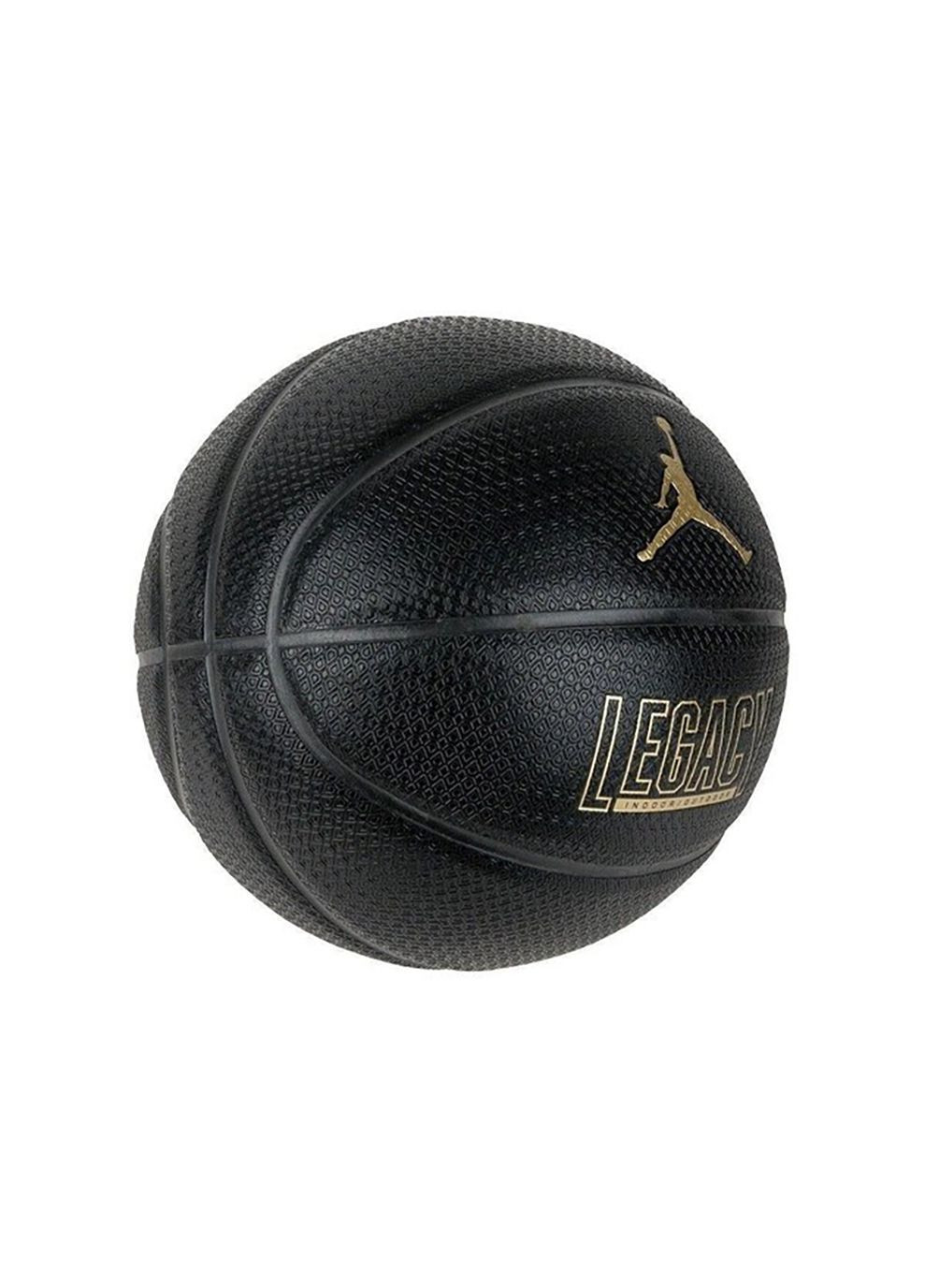 Мяч баскетбольный NIKE LEGACY 2.0 8P DEFLATED BLACK/BLACK/BLACK/METALLIC GOLD size 7 Jordan (268747214)