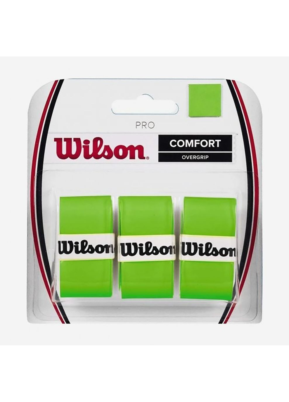 Обмотка pro overgrip blade green 3pack Wilson (268747374)