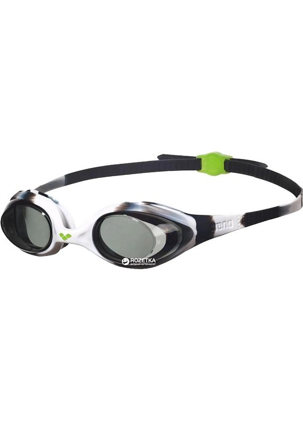 Очки для плавания SPIDER JR белый, черный Дет Arena (268746432)
