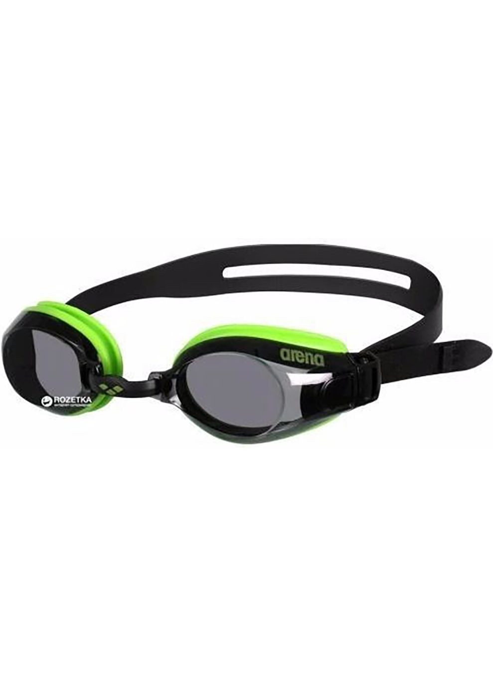 Очки для плавания ZOOM X-FIT зеленый, серый Уни Arena (268746453)