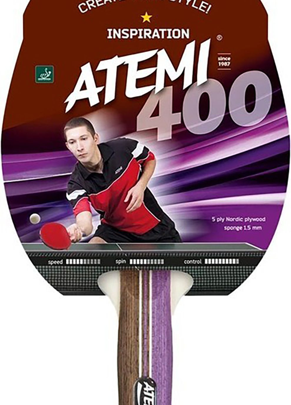 Ракетка для настільного тенісу 400A Atemi (268747004)