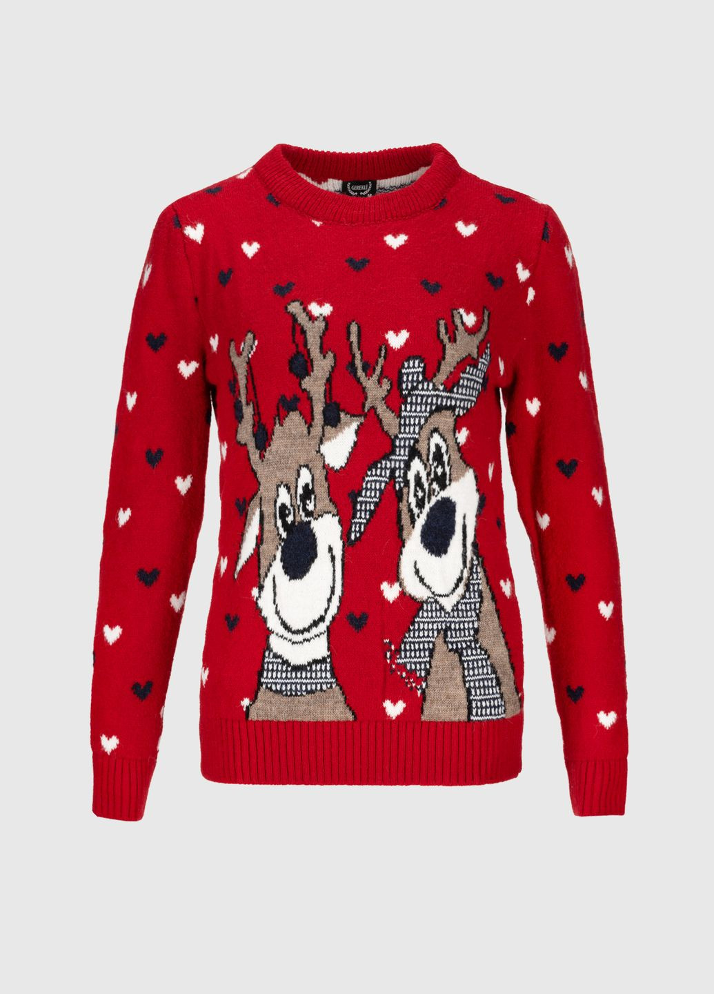 Червоний зимовий джемпер джемпер Gerekli