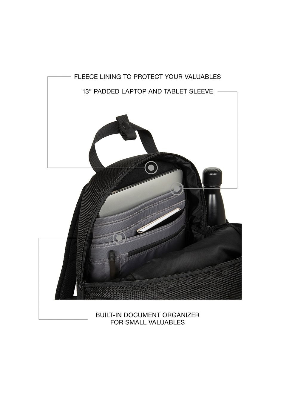 Рюкзак TECUM W Черный Eastpak (268746916)