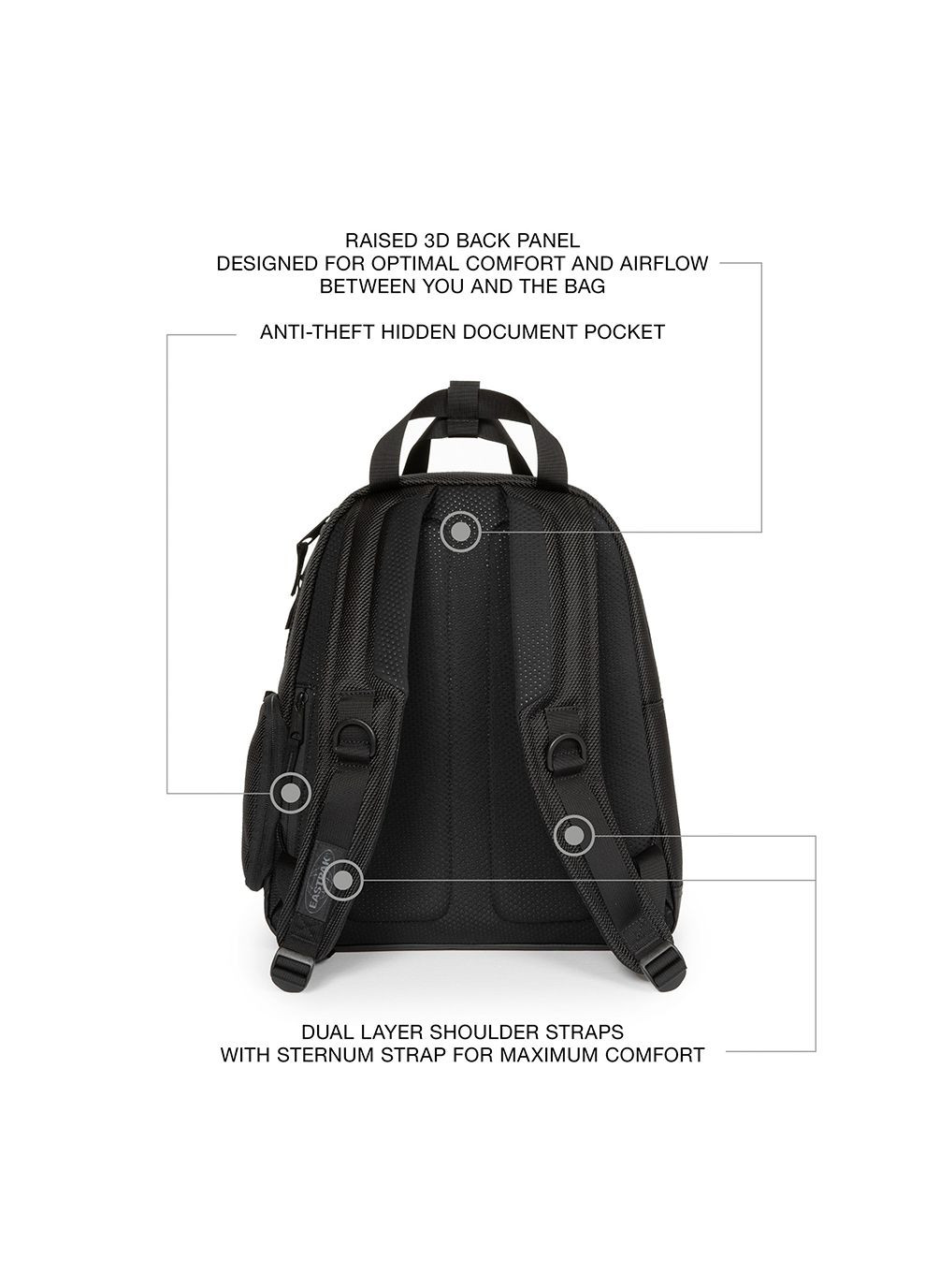 Рюкзак TECUM W Черный Eastpak (268746916)