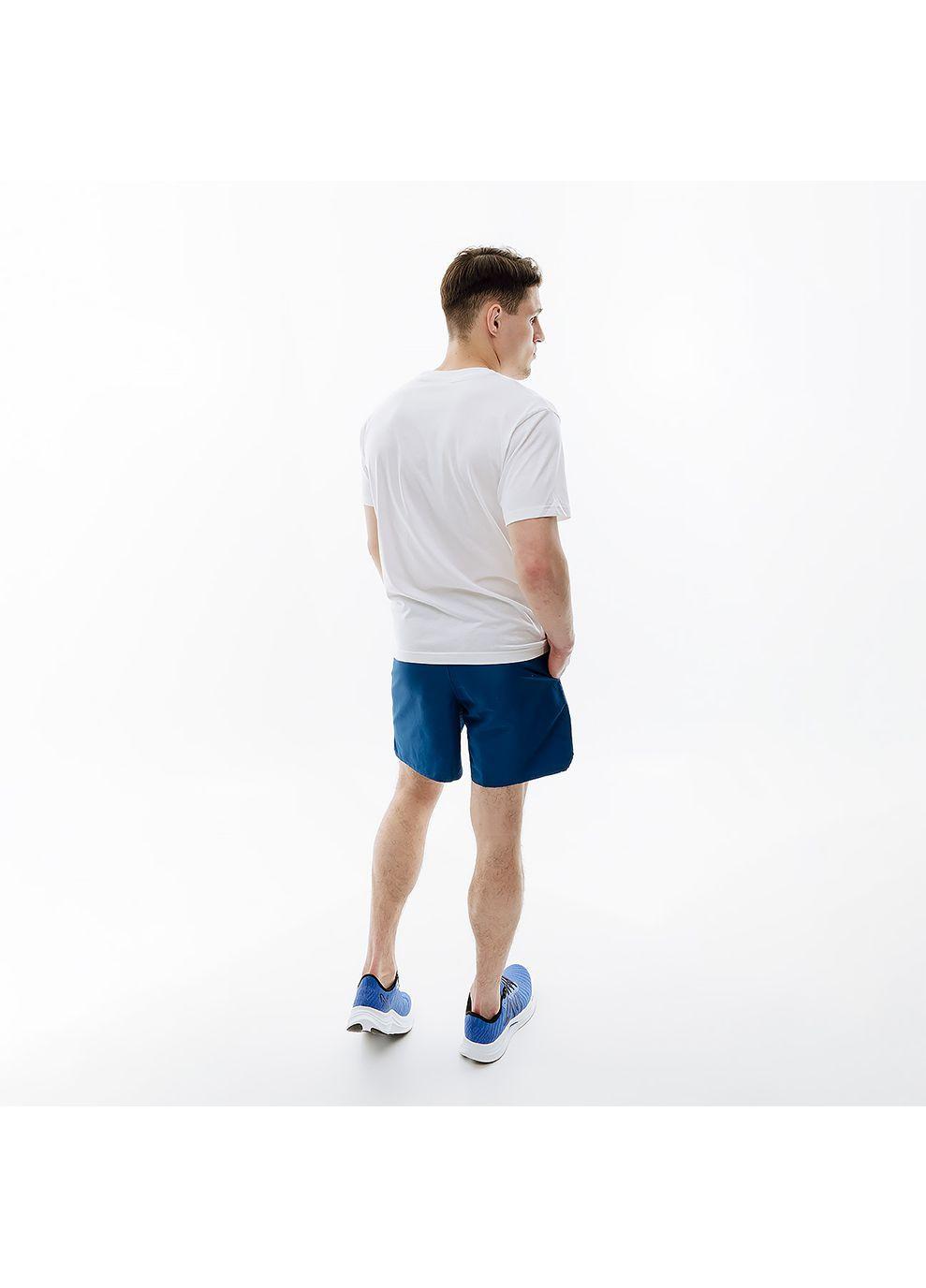 Мужские Шорты Essentials Reimagined Woven Синий New Balance (268747190)