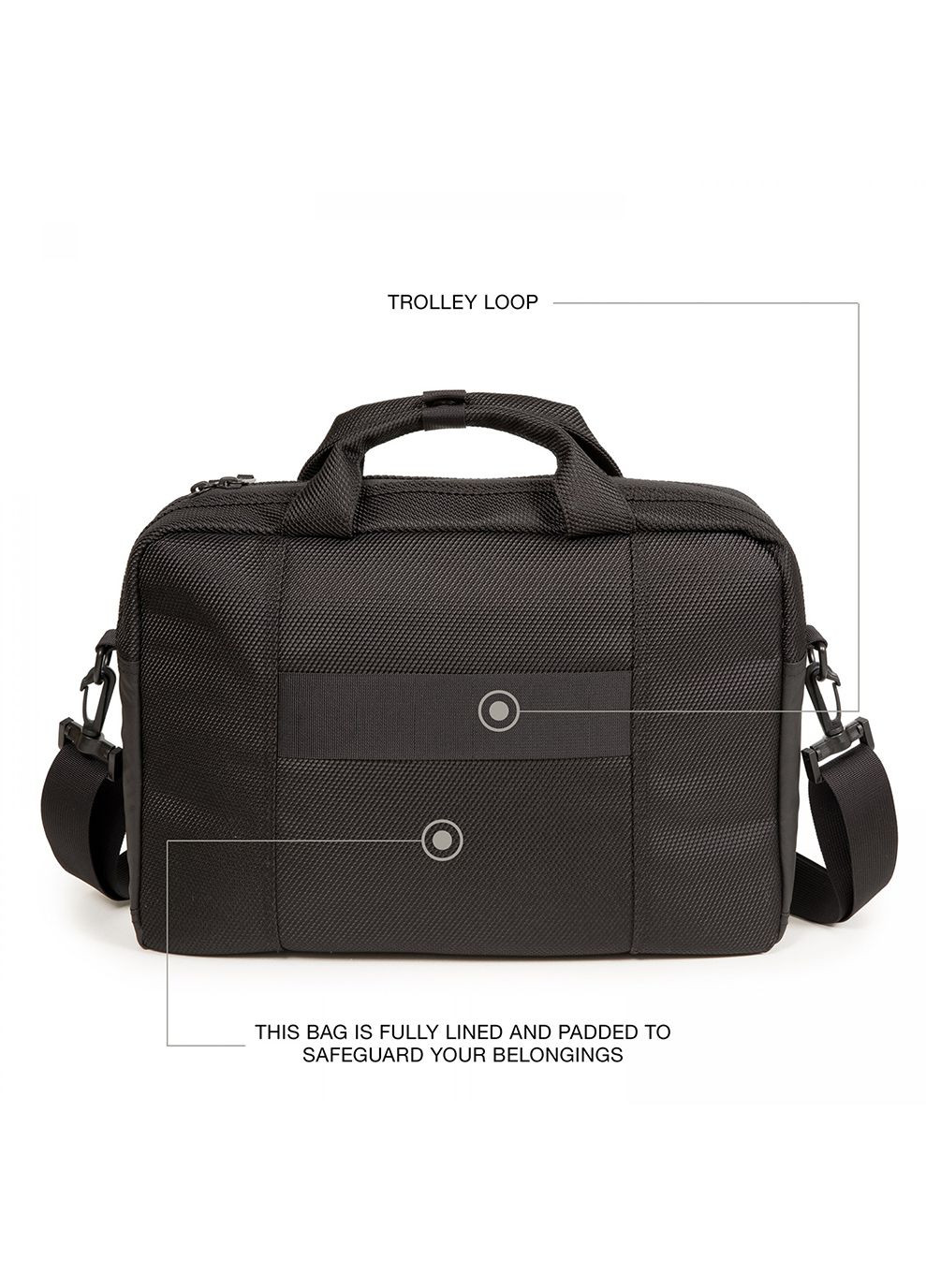 Сумка ACTON Чорний Eastpak (268746474)