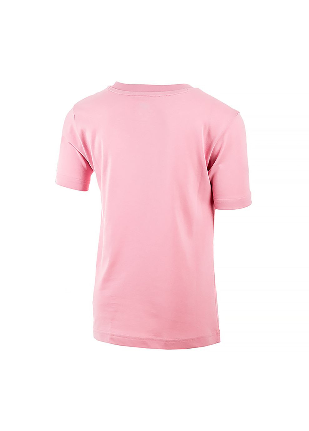 Розовая демисезонная детская футболка essentials stacked logo jersey розовый New Balance