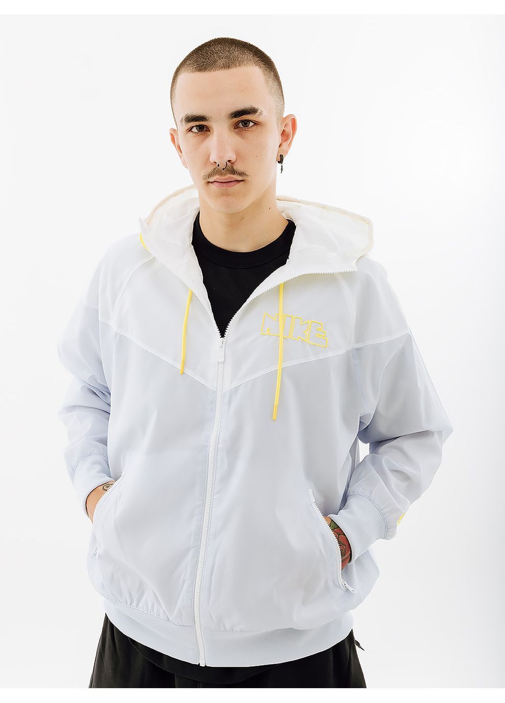 Комбинированная демисезонная ветровка Nike