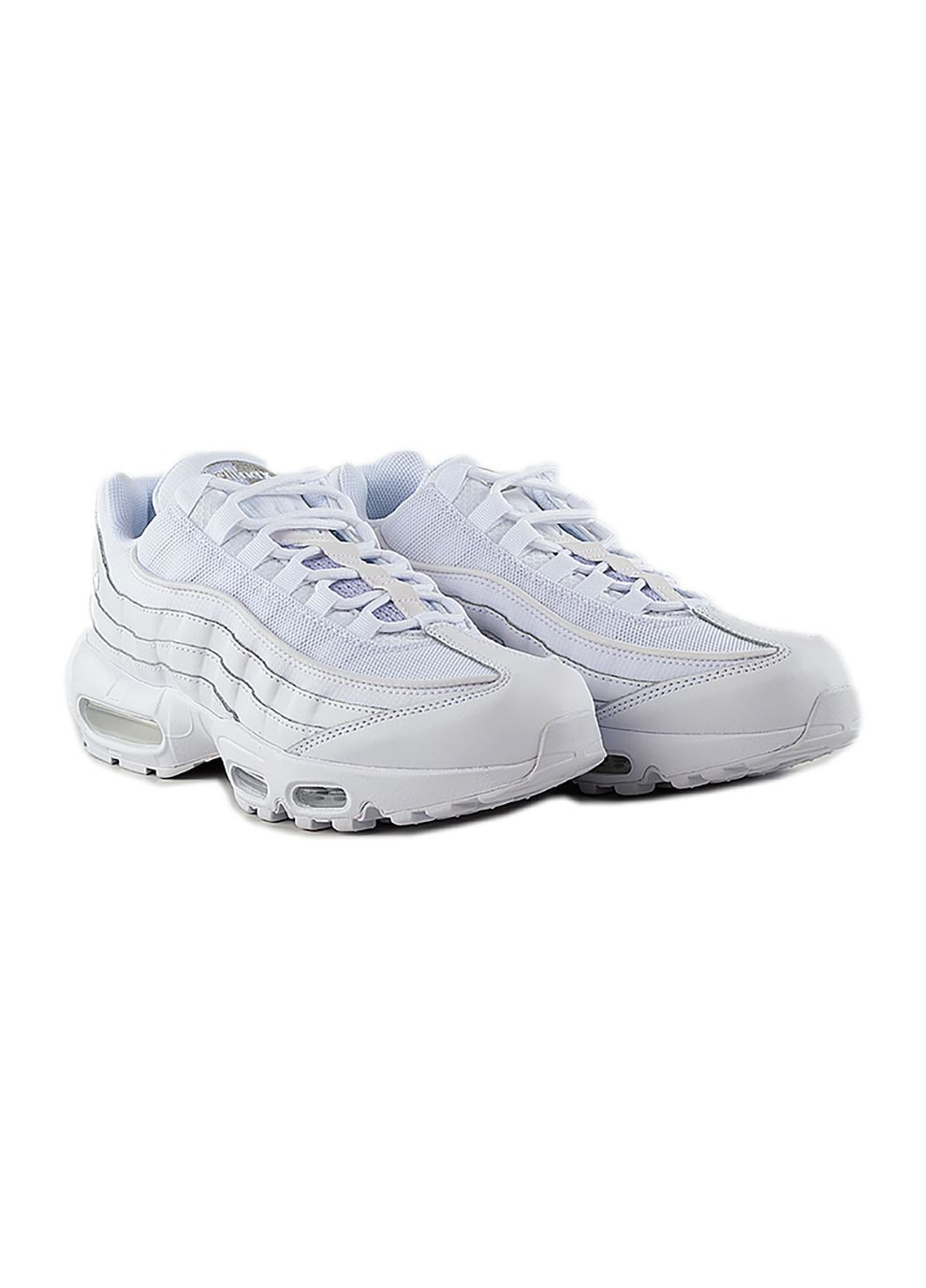 Белые демисезонные мужские кроссовки air max 95 essential белый Nike
