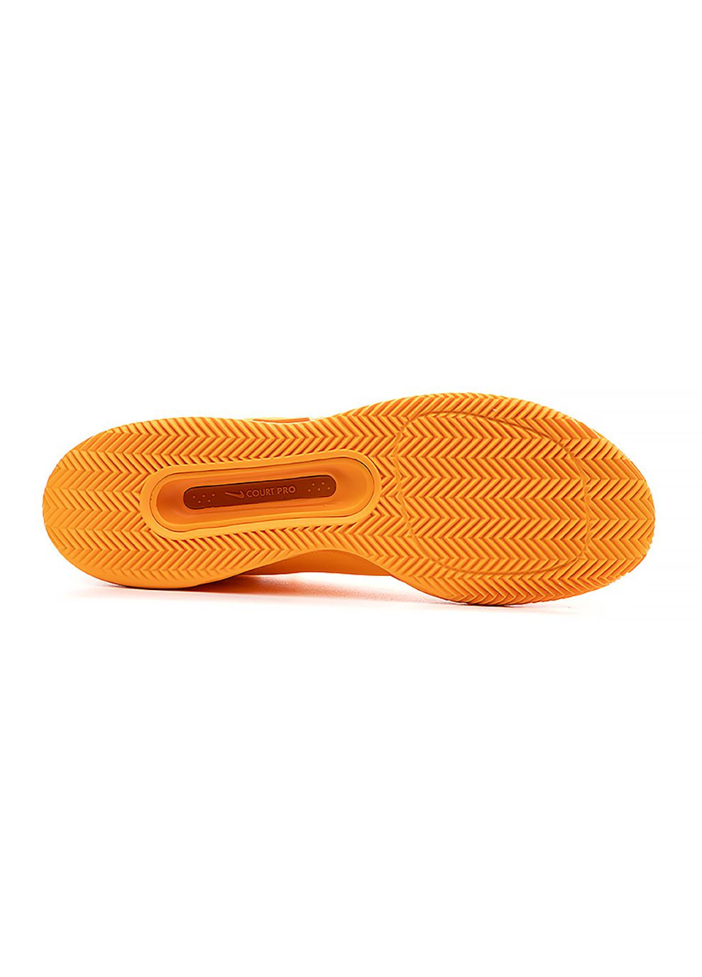 Оранжевые демисезонные мужские кроссовки zoom court pro cly оранжевый Nike