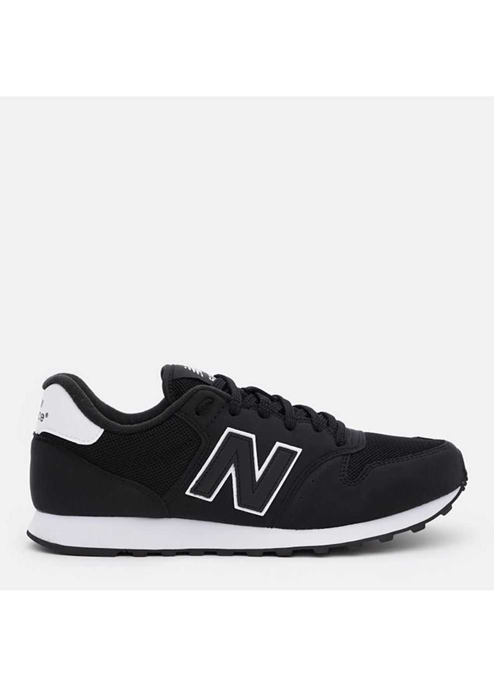 Черно-белые демисезонные кроссовки 500 черный,белый New Balance
