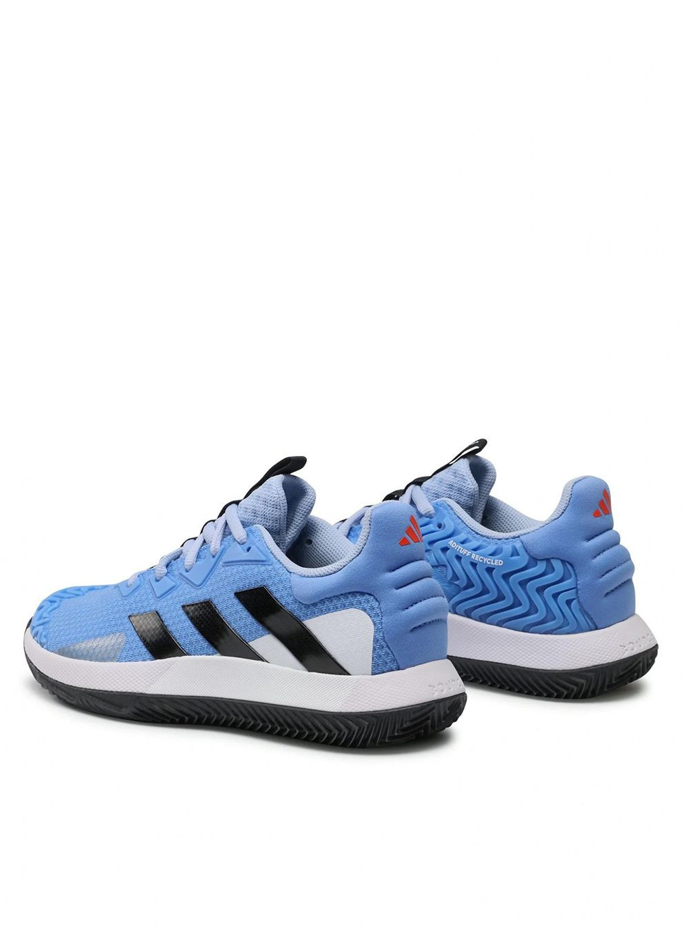 Блакитні Осінні кросівки чол. solematch control clay блакитний adidas