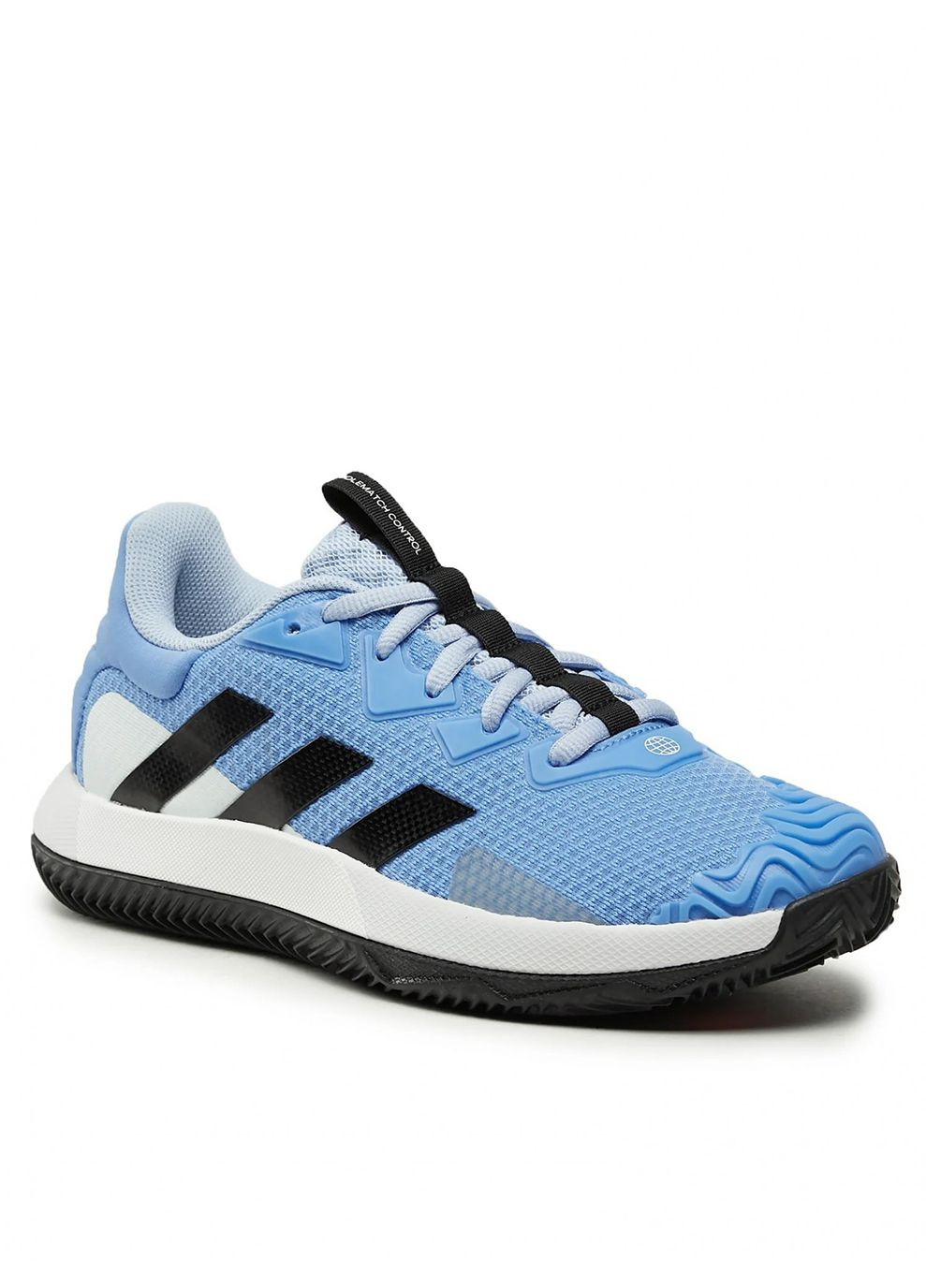 Блакитні Осінні кросівки чол. solematch control clay блакитний adidas