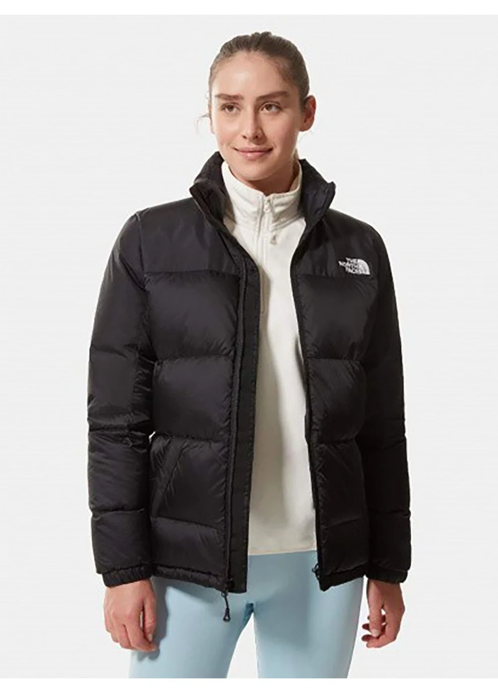Черная демисезонная зимняя куртка черный The North Face