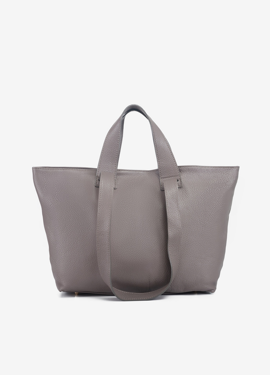 Сумка женская кожаная с двумя парами ручек шоппер большая Shopper Regina Notte (269000209)