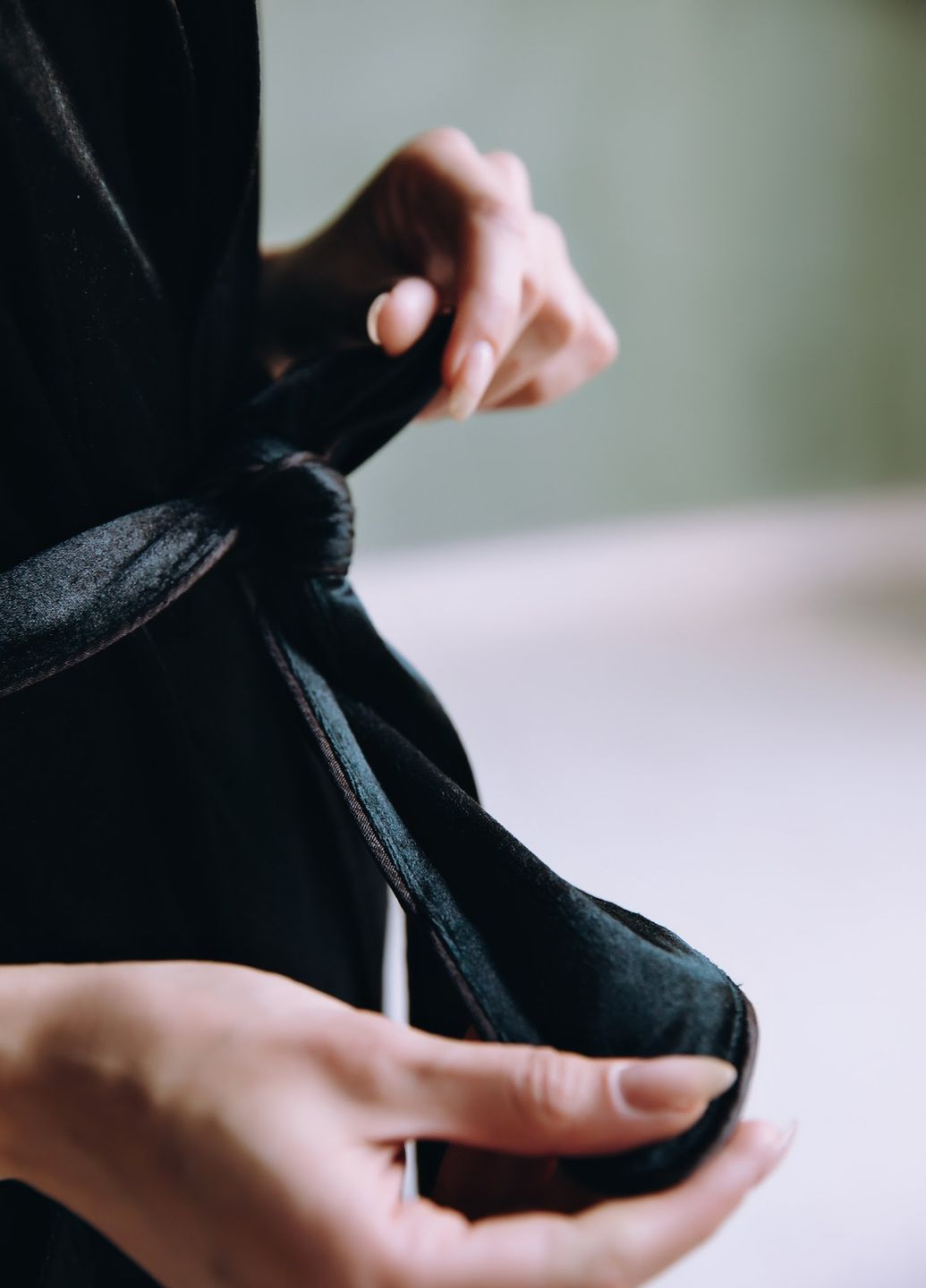 Черная пижама Modena MOD DK149