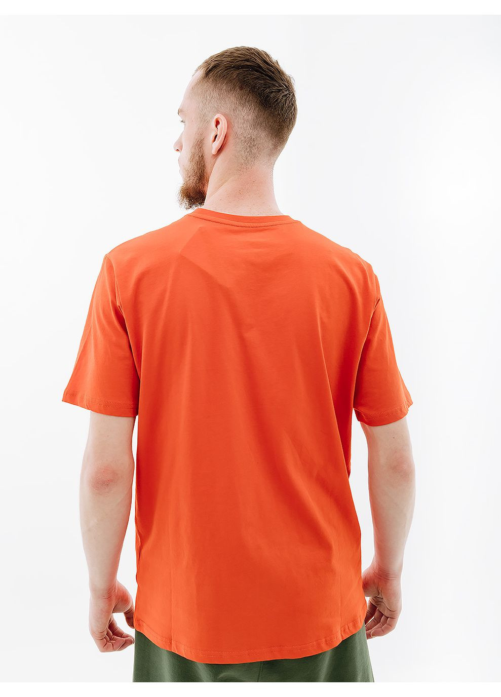 Помаранчева чоловіча футболка hh logo t-shirt помаранчевий Helly Hansen