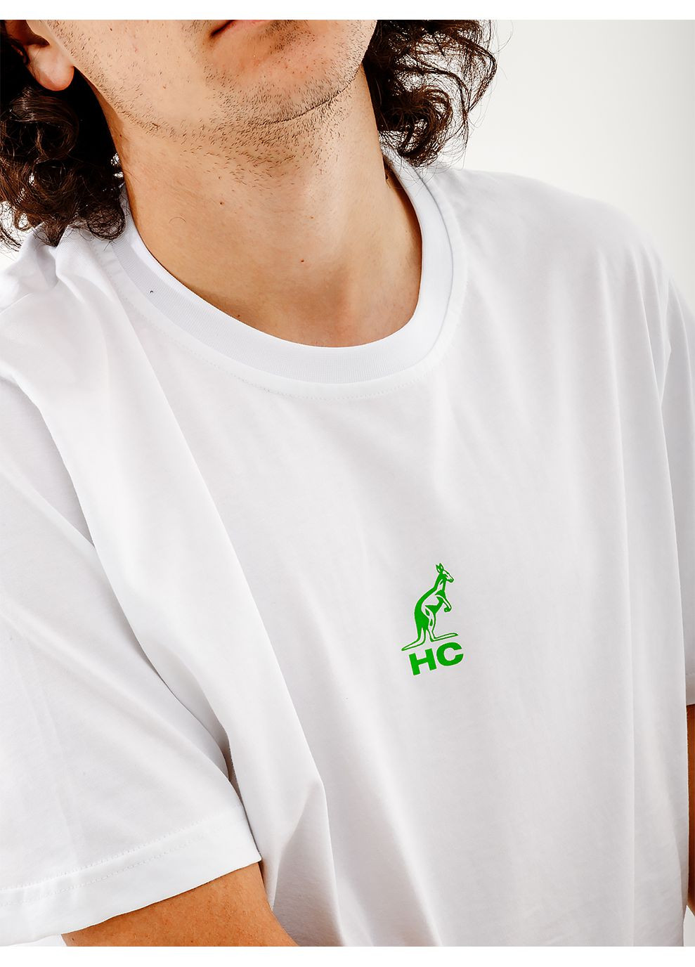 Белая мужская футболка uwilldie23 cotton tee белый Australian