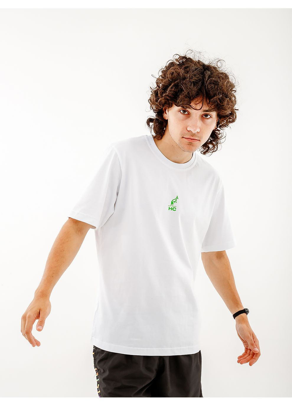 Белая мужская футболка uwilldie23 cotton tee белый Australian