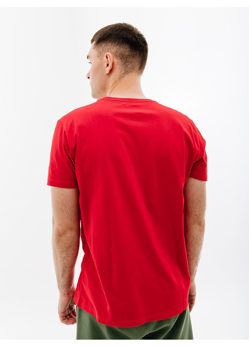 Красная мужская футболка shoreline t-shirt 2.0 красный Helly Hansen