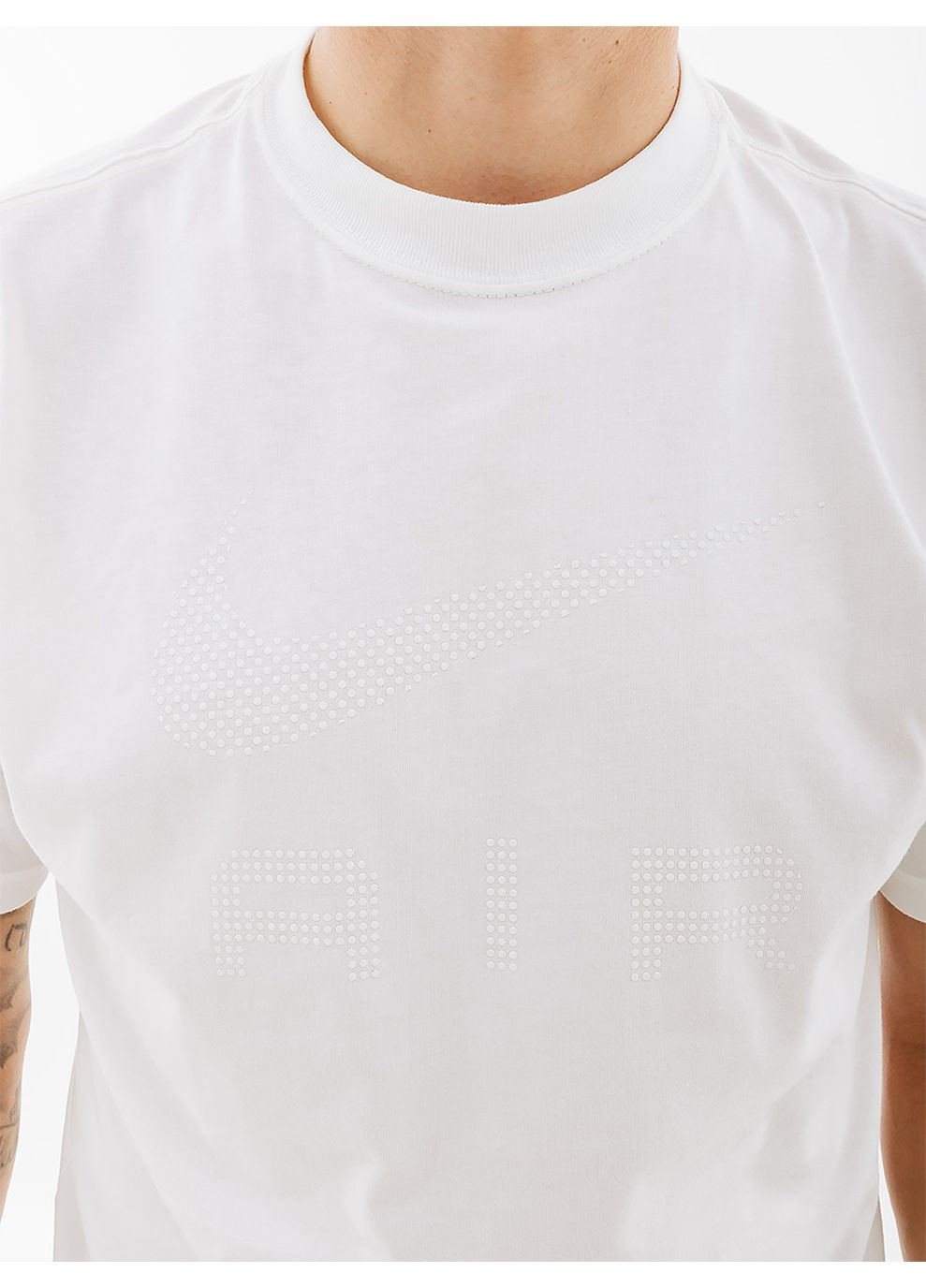 Белая мужская футболка m nsw tee m90 air белый Nike