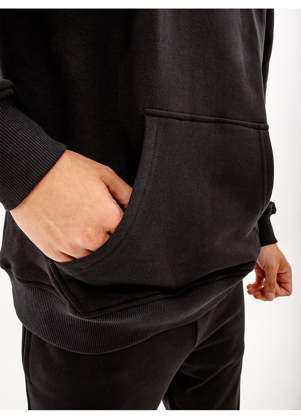 Мужское Худи PUNCH HOODIE FLEECE Черный Australian (268983125)