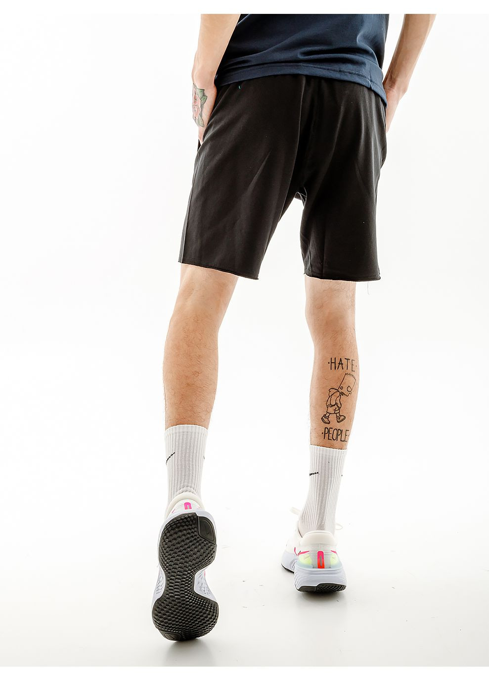 Мужские Шорты FLEECE ESSENTIAL SHORT Черный Australian (268983122)