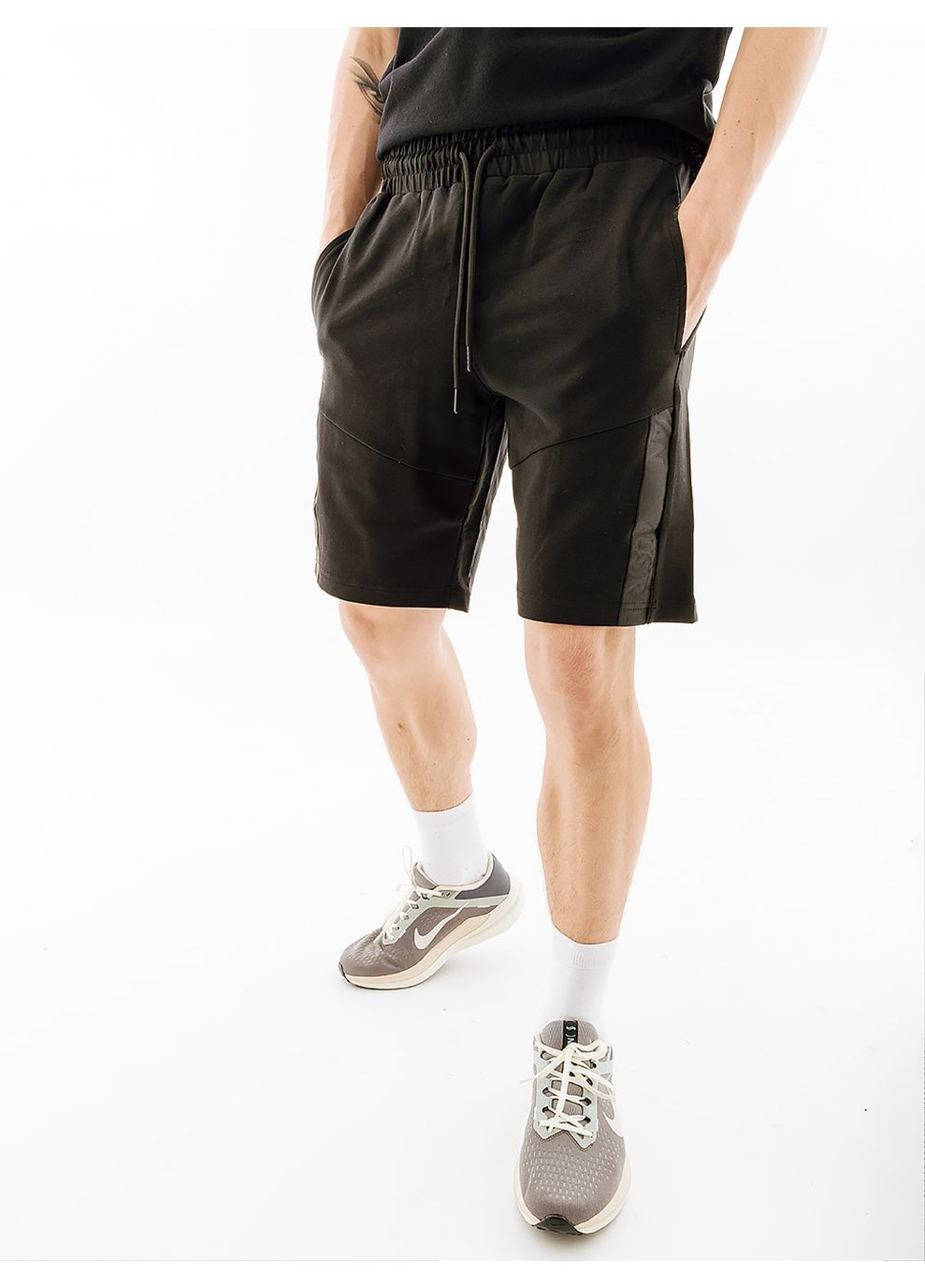 Мужские Шорты IMPACT FLEECE SHORT Черный Australian (268982818)