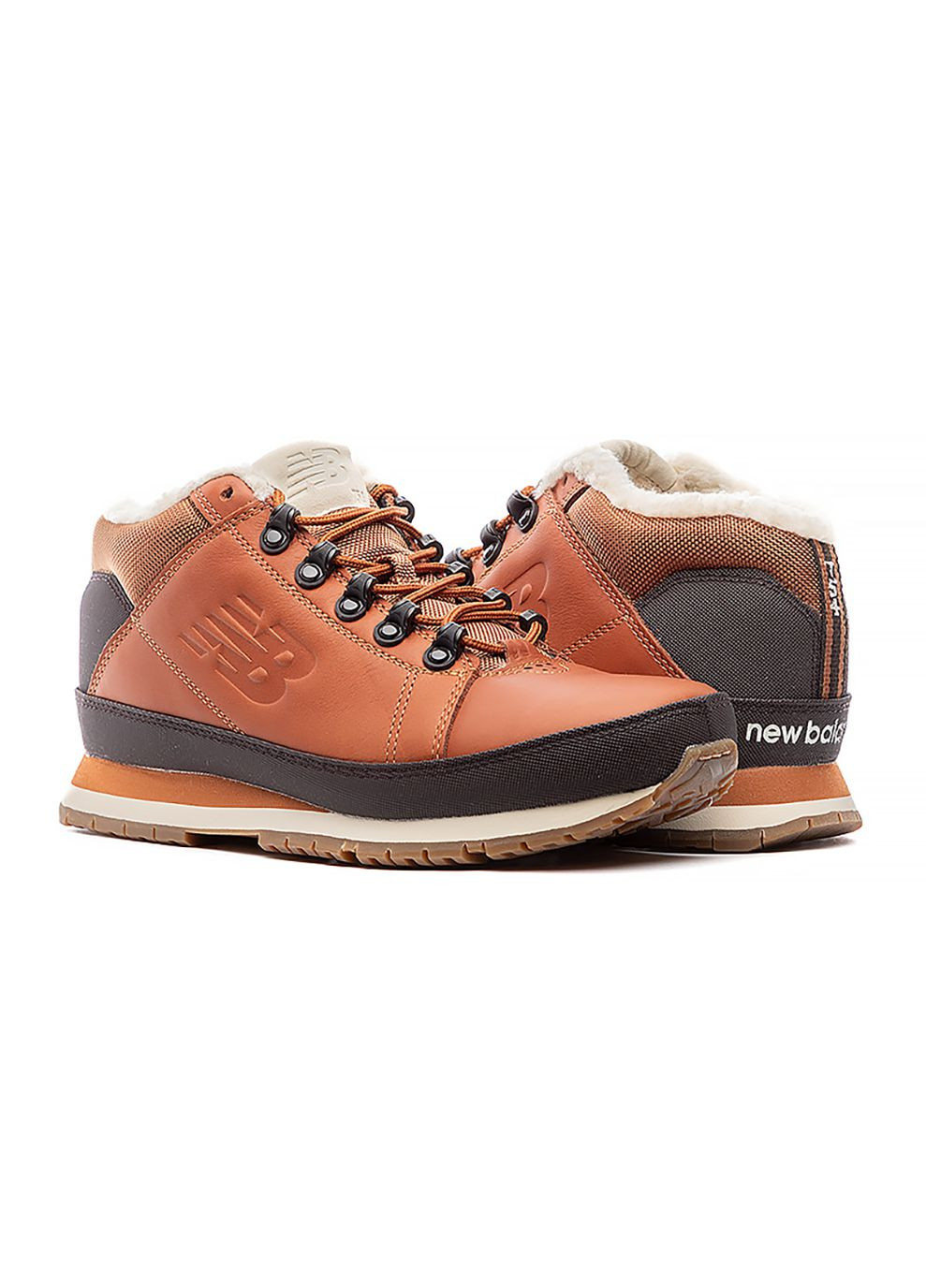 Коричневые осенние мужские ботинки 754 коричневый New Balance