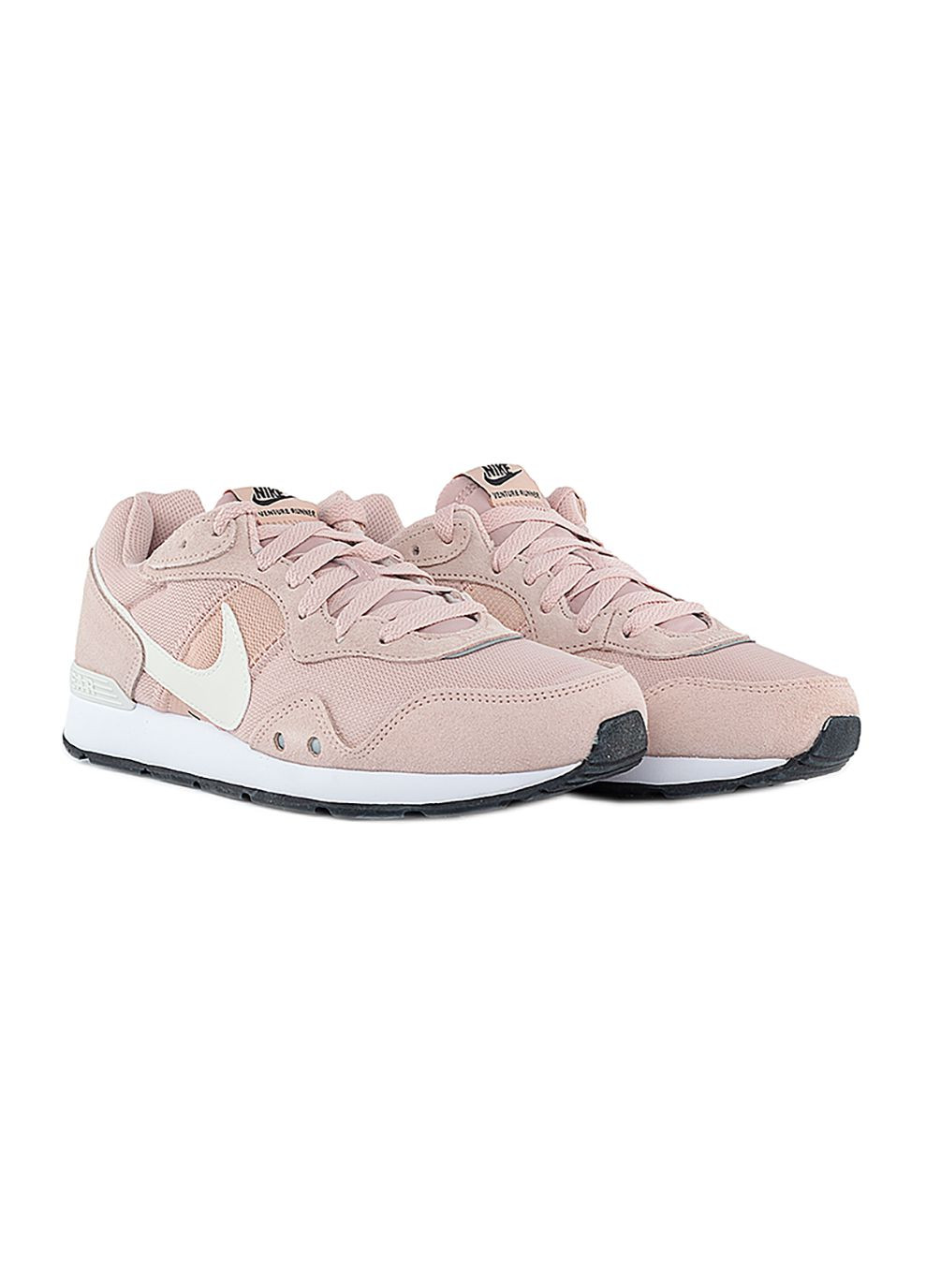 Розовые летние женские кроссовки venture runner розовый Nike