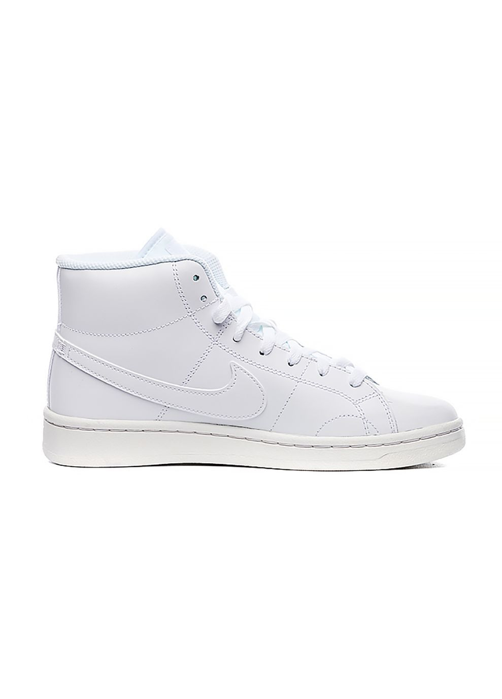 Білі осінні жіночі кросівки court royale 2 mid білий Nike