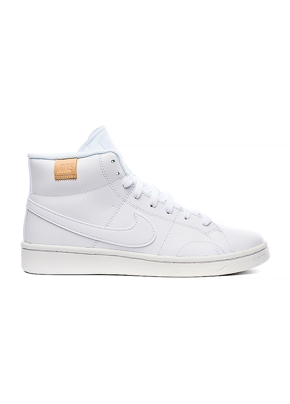Белые демисезонные женские кроссовки court royale 2 mid белый Nike