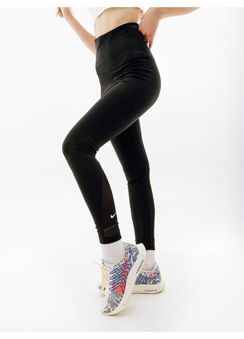 Жіночі Легінси HR 7/8 TIGHT Чорний Nike (268833705)
