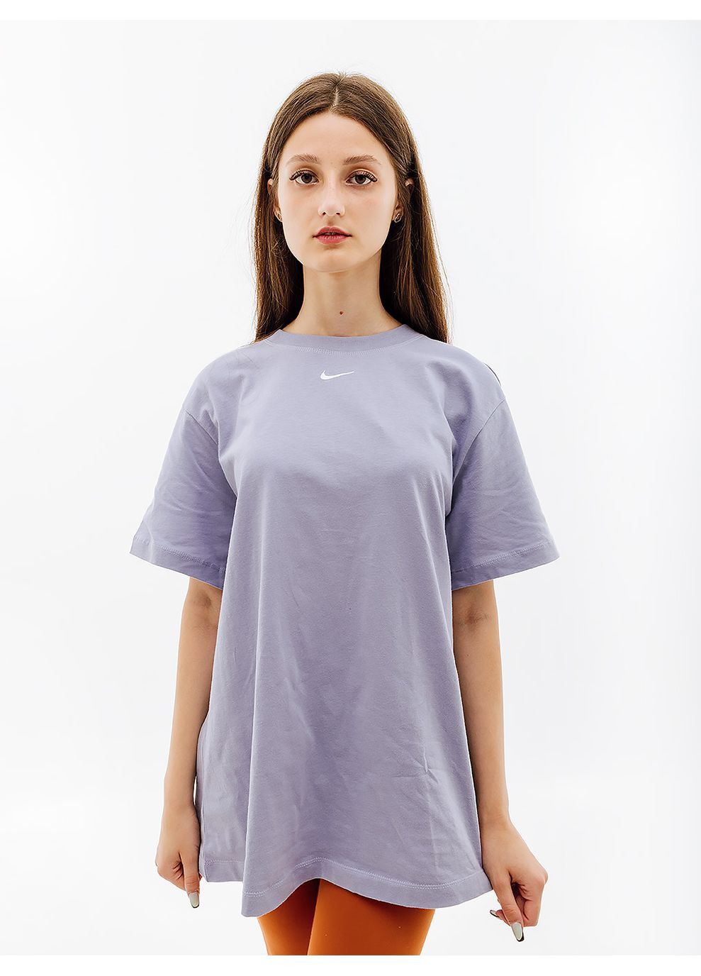 Жіноча Футболка W NSW ESSNTL TEE BF LBR Фіолетовий Nike - (268831515)