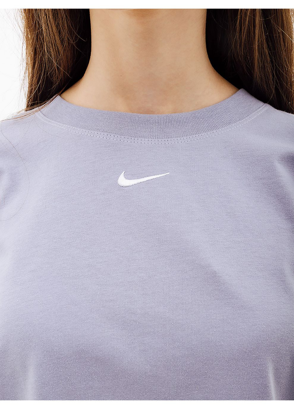 Жіноча Футболка W NSW ESSNTL TEE BF LBR Фіолетовий Nike - (268831515)