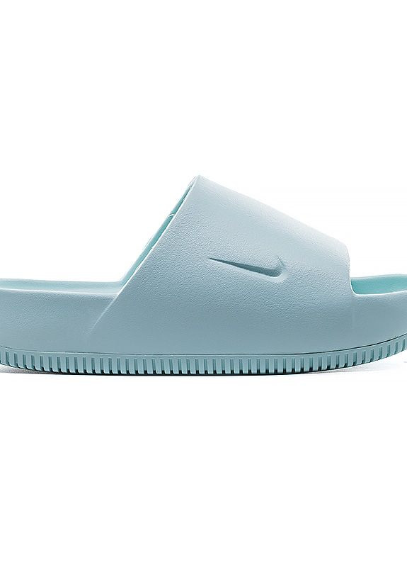 Бирюзовые женские шлепанцы calm slide бирюзовый Nike