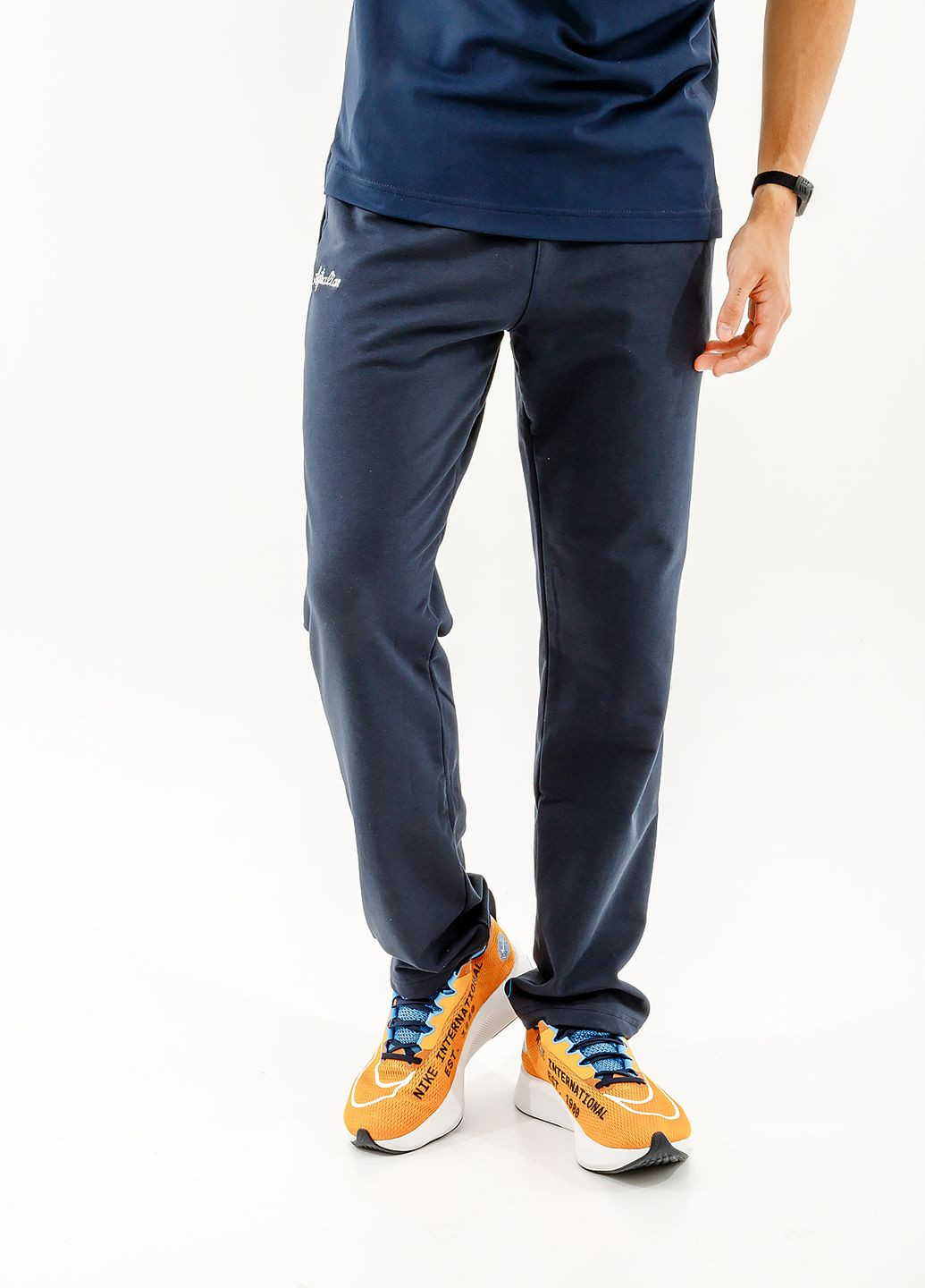 Мужские Брюки ESSENTIALS FLEECE TROUSERS Синий Australian (268832304)