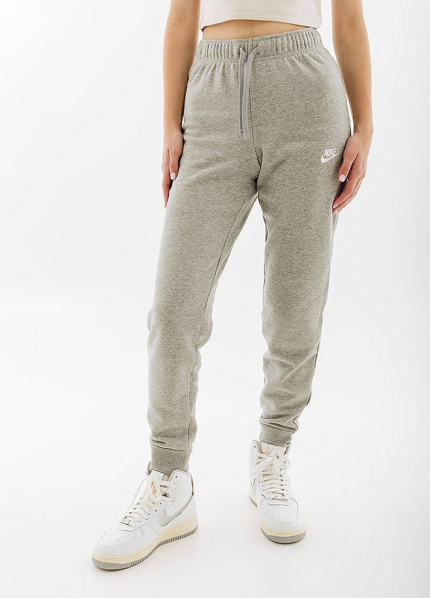 Жіночі Штани CLUB FLC PANT TIGHT Сірий Nike (268832380)