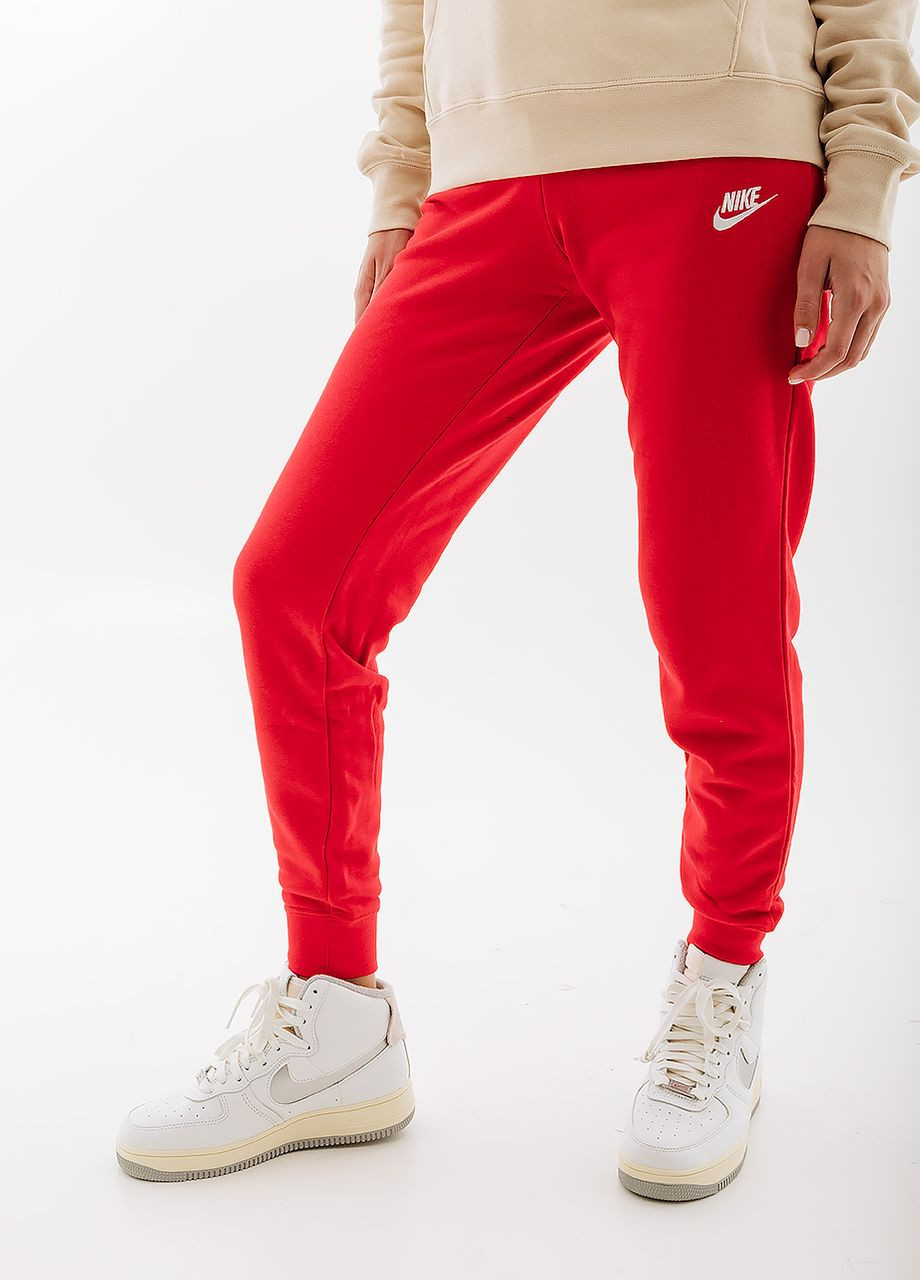 Жіночі Штани CLUB FLC PANT TIGHT Червоний Nike (268832460)