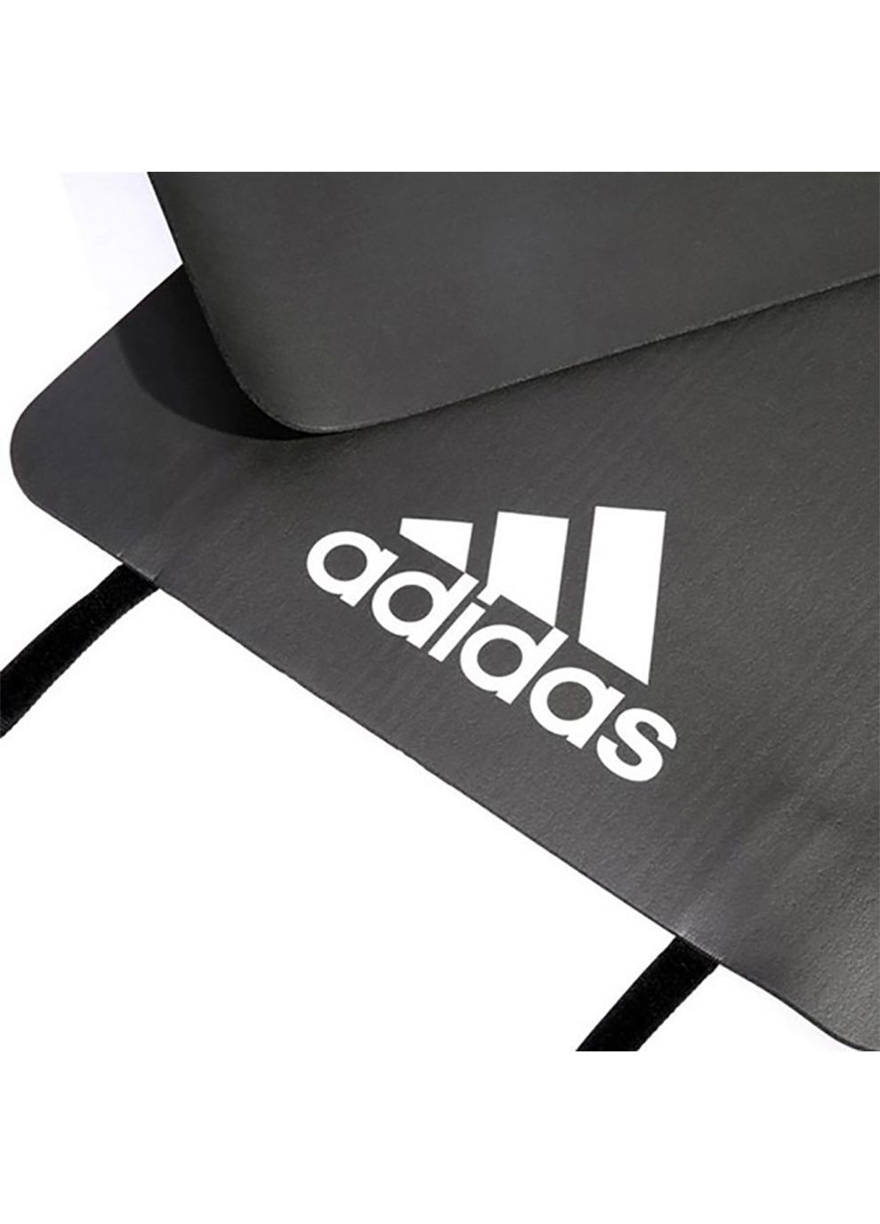 Килимок для йоги Fitness Mat чорний adidas (268833039)