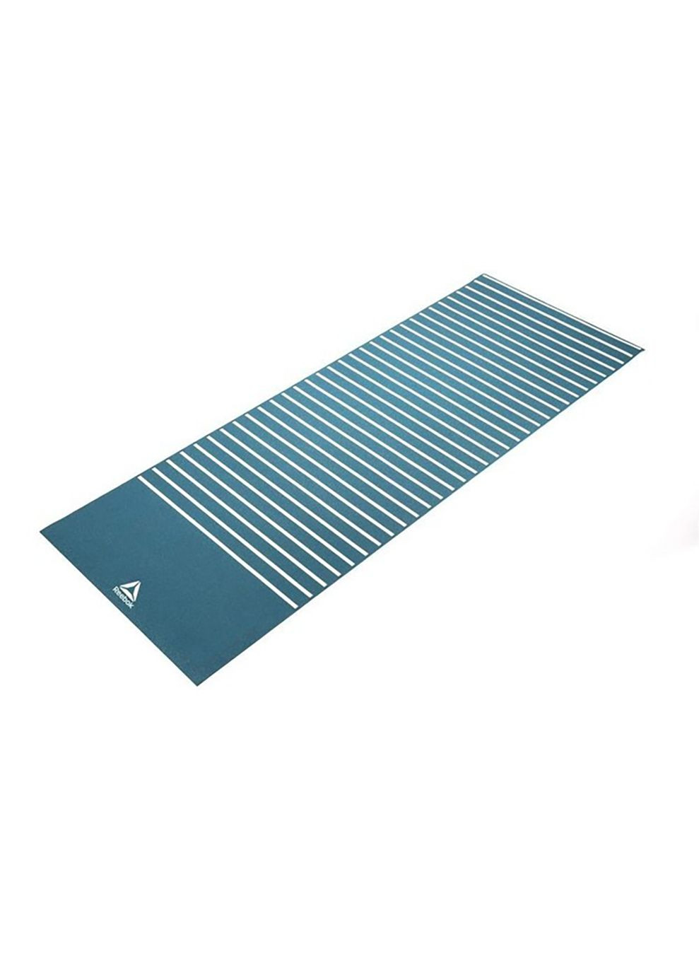 Двосторонній килимок для йоги Double Sided 4mm Yoga Mat блакитний, білий Reebok (268832101)