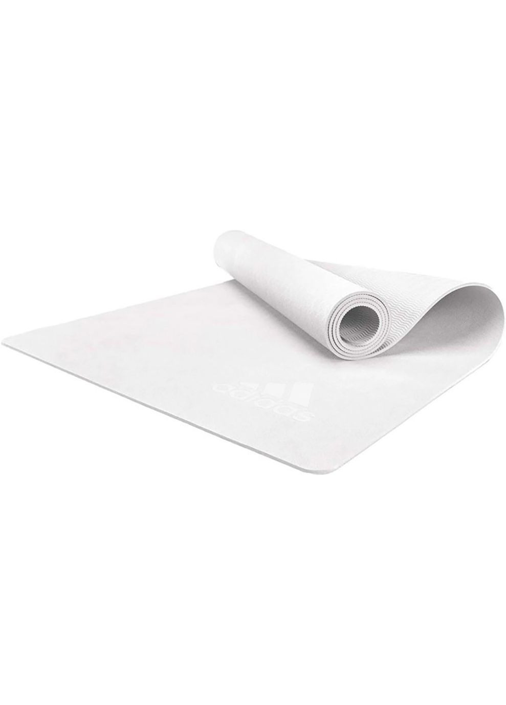 Коврик для йоги Premium Yoga Mat белый adidas (268833037)