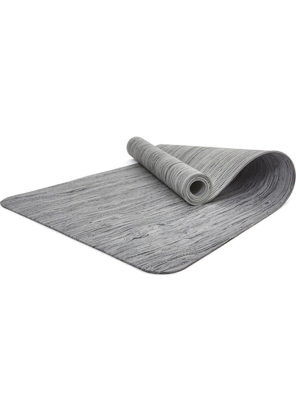 Двосторонній килимок для йоги Camo Yoga Mat сірий Reebok (268833915)