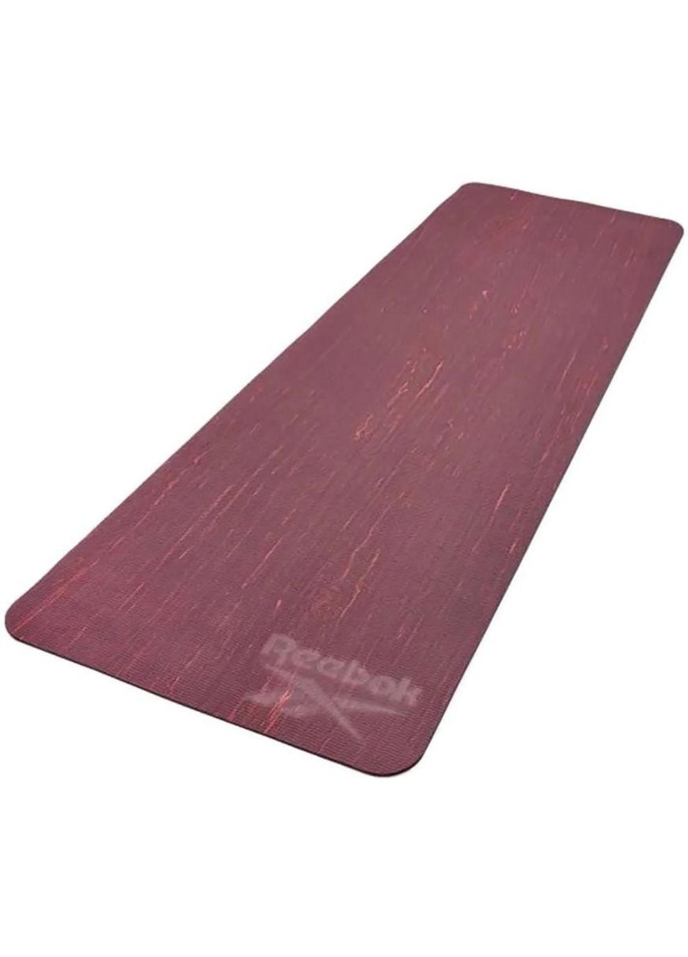 Двухстороний коврик для йоги Camo Yoga Mat красный Reebok (268832087)