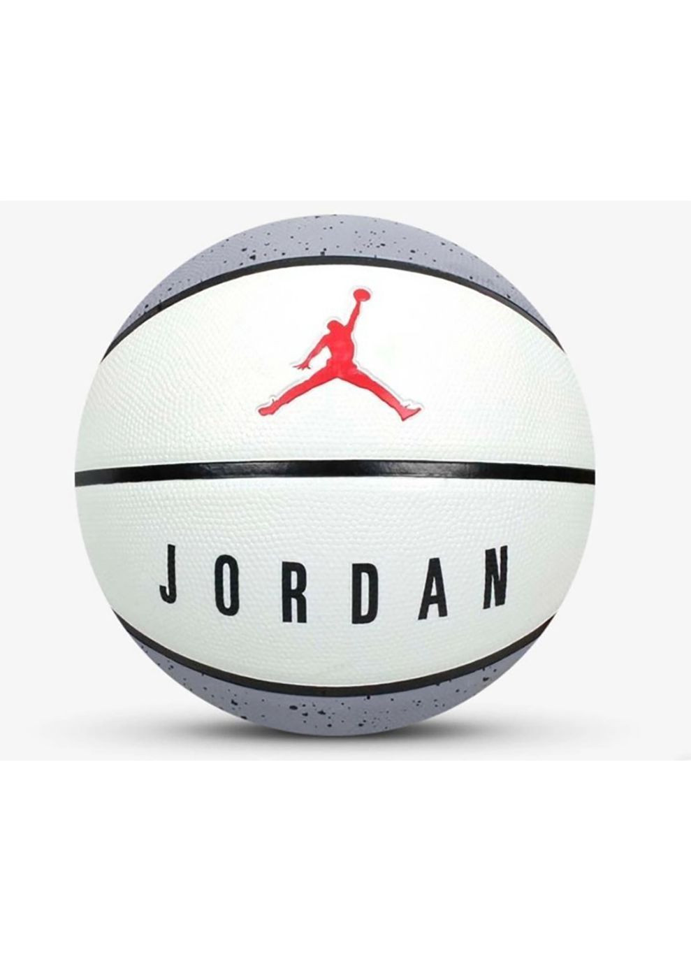 М'яч баскетбольний Nike PLAYGROUND 2.0 8P DEFLATED CEMENT Сірий/WHITE/BLACK/FIRE RED size 7 Jordan (268832112)