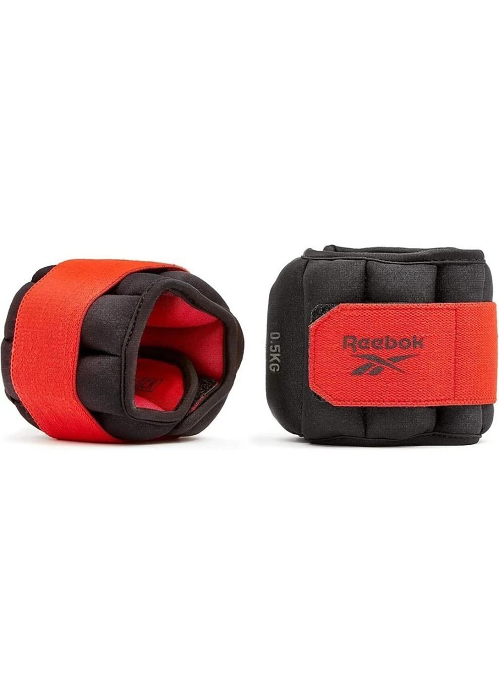 Утяжелители щиколотки Flexlock Ankle Weights черный, красный Уни 1.5 кг Reebok (268832923)
