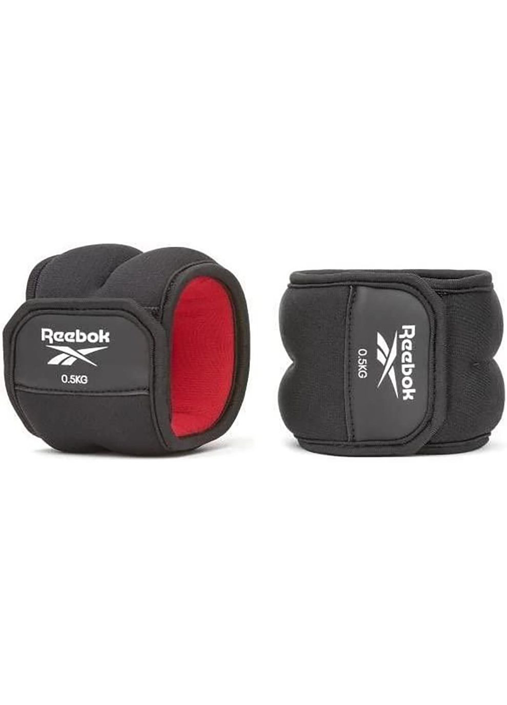 Утяжелители щиколотки Ankle Weights черный, красный Уни 1.5 кг Reebok (268832933)
